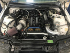 Fe - 2JZ E36 engine mount kit showing CNC cut steel brackets for 1JZ and 2JZ swaps in BMW E36