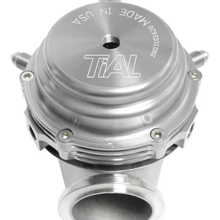 TiAL Sport MVR Wastegate 44mm dual-gate setup with all springs and V-band clamps for high-heat performance and adjustable boost control