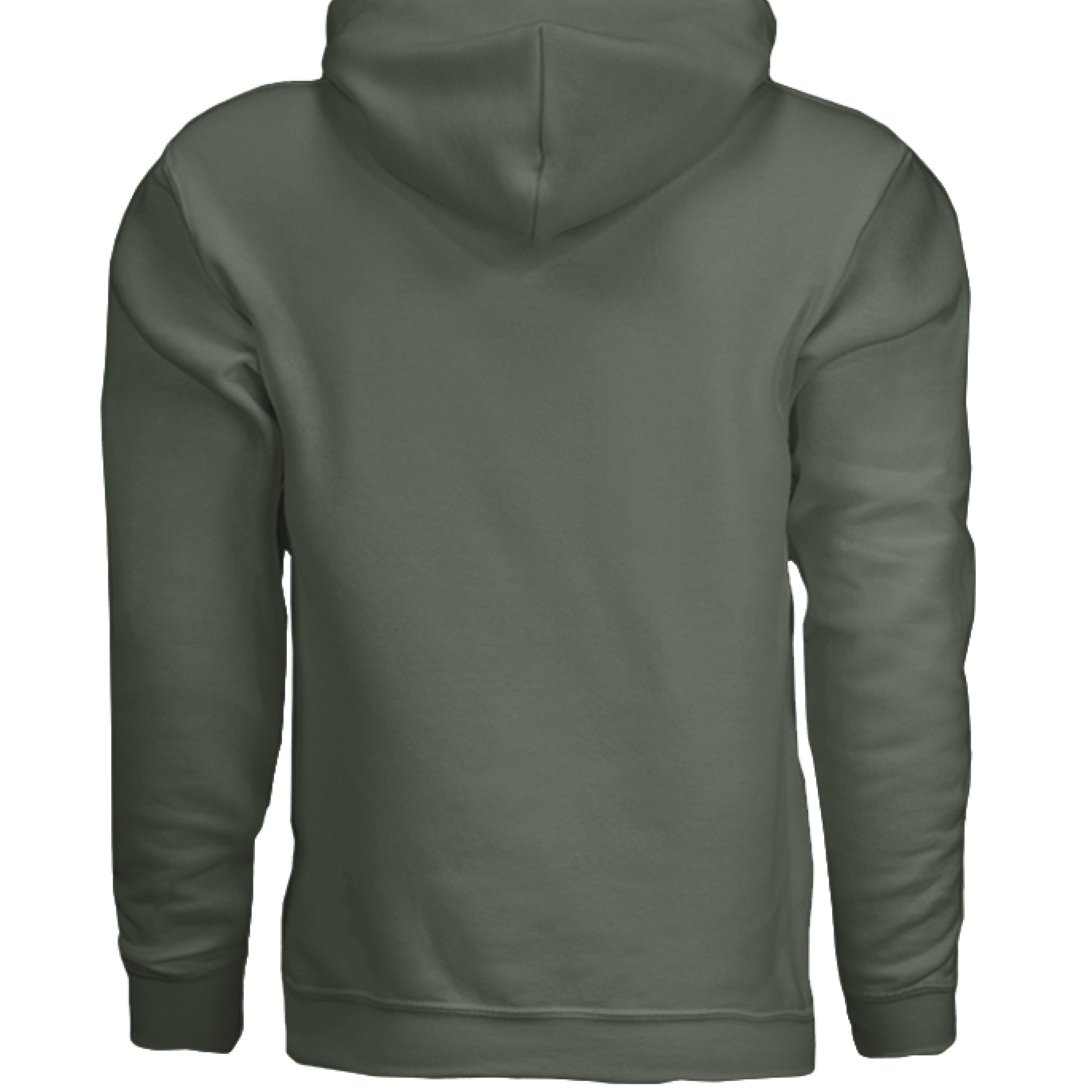 Gildan G185 Adult Hoodie heavy blend 50% cotton polyester with double-lined hood and pouch pocket