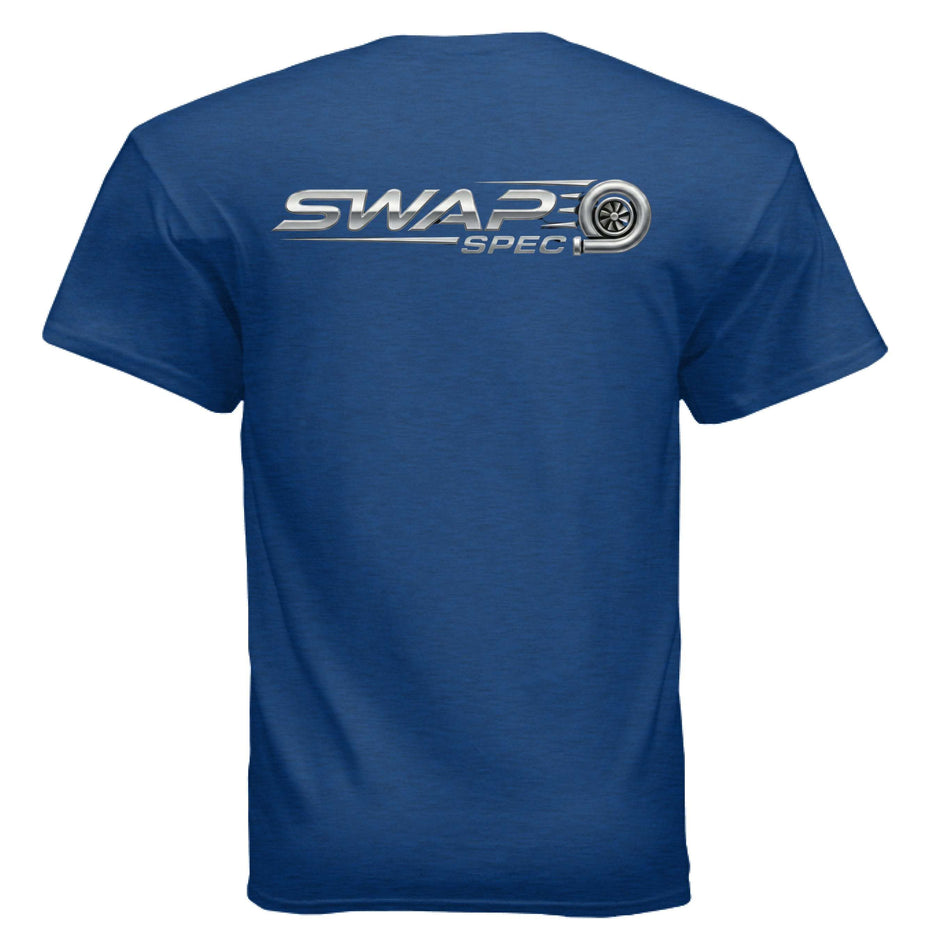 Gildan G200 Adult Ultra Cotton 6 oz T-shirt made from 100% USA cotton with tear-away label and double-needle hems