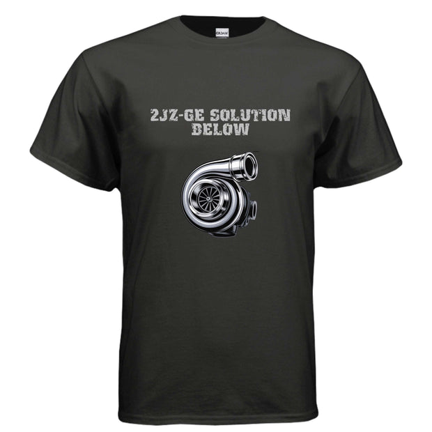 Gildan G200 Adult Ultra Cotton 6 oz T-Shirt in heather grey with double-needle hems and rib collar