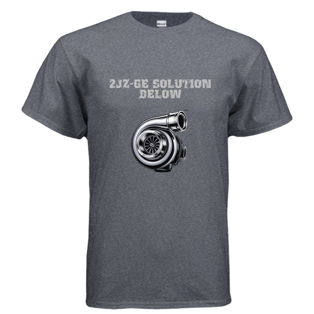 Gildan G200 Adult Ultra Cotton 6 oz. T-shirt made from 100% USA cotton with tear-away label and durable double-needle hems