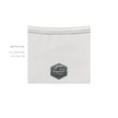 Gildan G200 Adult Ultra Cotton 6 oz. T-shirt in white with seamless collar and double-needle hems