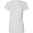 Gildan G500VL Ladies Love Boost V-neck T-shirt in various cotton blends with cap sleeves and contoured fit